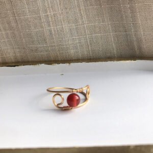 Bague SPIRALIA ORANGE